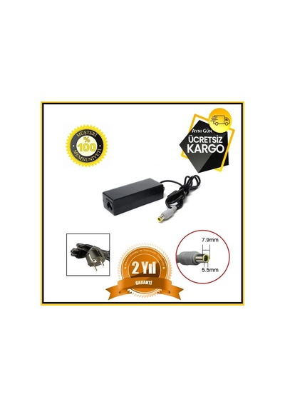 ThinkPad Uyumlu Edge E420, E425, E420S 20V 3.25A Notebook Adaptör Şarj A