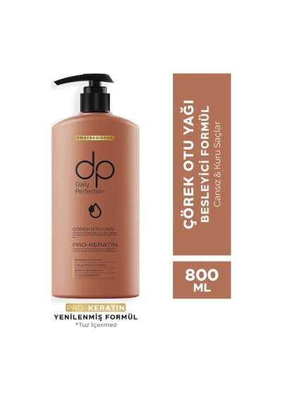 Dp Daily Perfection Şampuanı Çörek Otu Yağı 800 ML