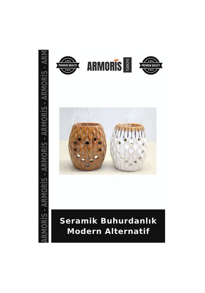 Seramik Buhurdanlık Modern Alternatif Çok Renkli