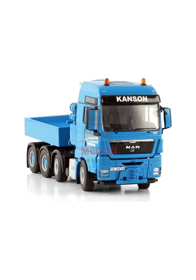 1/50 Kanson Man Tgx Xxl 8x4 Ballast Box + Hıtch