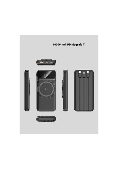 Astraltech 15w Kablosuz Şarj Özellikli 10000 Mah Powerbank Type-c Hızlı Şarj Çok Renkli