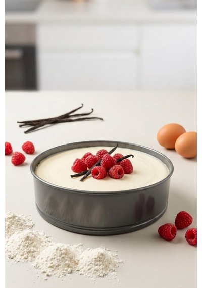 Cooker 24 Cm Kelepçeli Kek Kalıbı Ckr3564 Gri