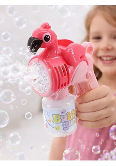 Can Oyuncak Flamingo Köpük Tabanca - Pembe