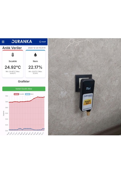 Duranka Sıcaklık Nem Takip Sistemi