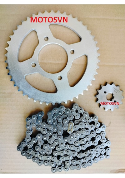 Tvs Raider 125 Ön 14 Arka 46 Dişli Zincir Set 420 128