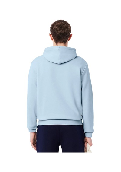 Lacoste Men's Hooded Golf Sweatshirt Kapüşonlu Pamuklu Erkek Sweatshirt Mavi
