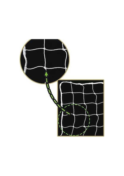 Voit 2 Mm Futbol Kale Ağı Beyaz