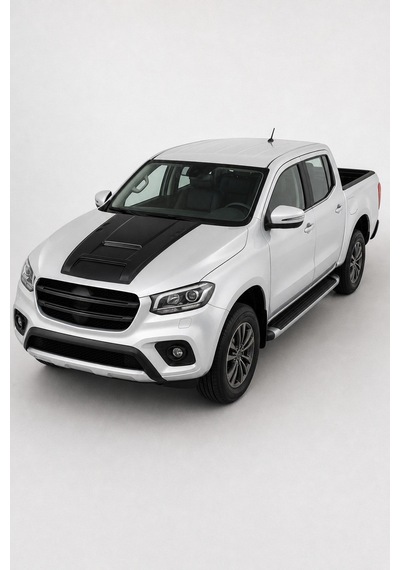 Mercedes-benz X-class 2017 Ve Sonrası Uyumlu Ön Kaput Scoop 1 Parça Abs Mat Siyah