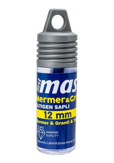 Master 530933 Altıgen Saplı Granit Mermer Delme Panç 12 Mm