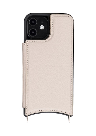 Apple Uyumlu  iPhone 12 Pro Deri Askili Kilif Ufw Erc3 Bej 557298612