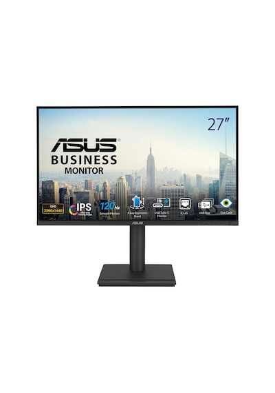 Asus 27" Ips Be27acgn 120hz Hdmı-dp Typec Rj45 Pivot Kurumsal Monitör 2560x1440 / 90lm03ı0-b03k71