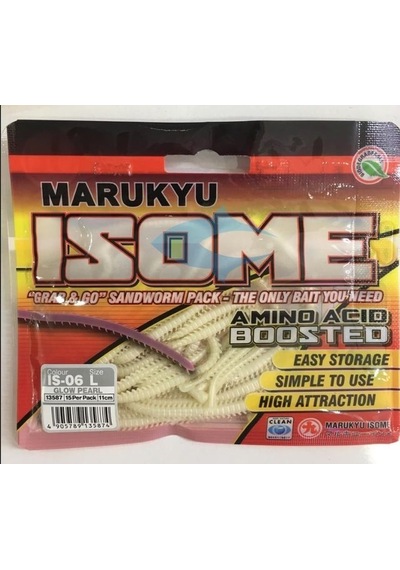 Marukyu ISOME IS-06L Glow Beyaz Large Silikon Yem