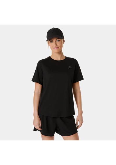 Asics Asıcs Sılver Ss Top Kadın Black/obsidian Grey Kısa Kollu Tshirt 2012d144-001