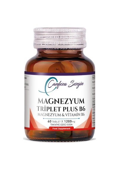 Canfeza Sezgin Magnezyum Triplet Vitamin Plus B6 60 Tablet
