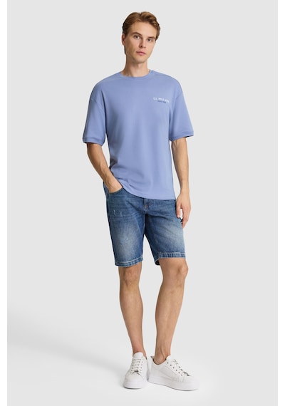 U.s. Polo Assn. Erkek İndigo Tişört 50327169-vr028