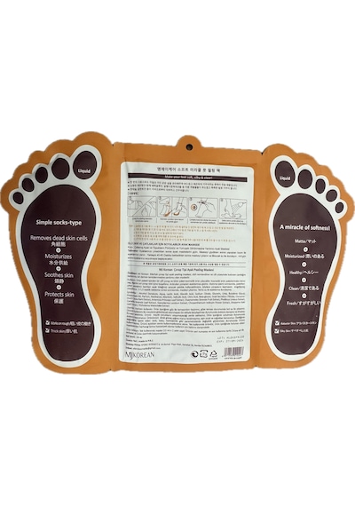 Soyulabilir Peeling Ayak Maskesi Peeling 3'lü