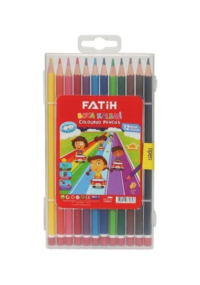 Fatih Kuru Boya Çantalı Tam Boy 12 Renk 33285