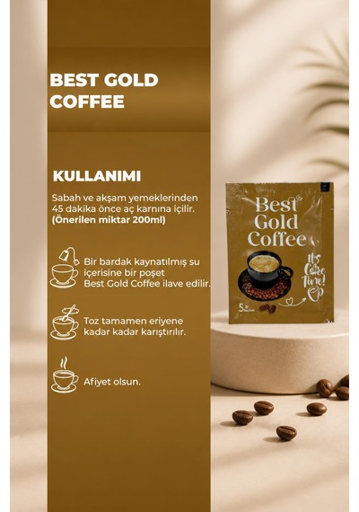 Best Gold Detox Coffee Bitkisel İçerikli Kahve