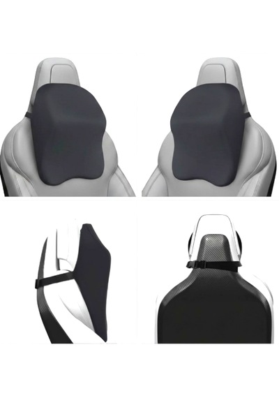 Yeni Nesil Visco Ortopedik Ergonomik Kaymaz Taban Terlemez Araba Boyun Yastığı Ortopedik Oto Boyun Yastığı Rahat Duruş Ortopedik 1