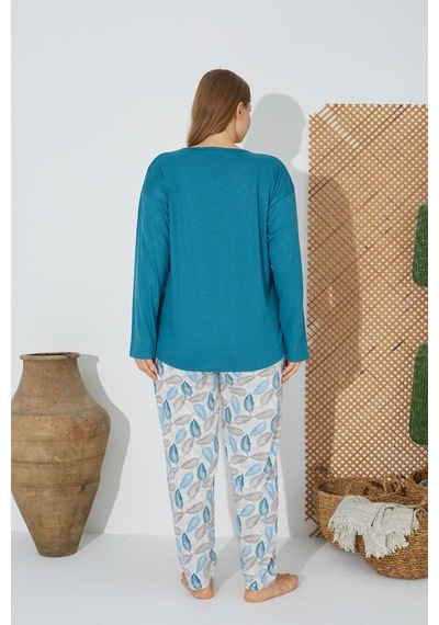 Estiva 24077 Kadın Uzun Kollu Pijama Takımı 001