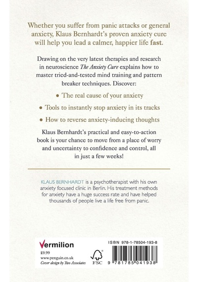 The Anxiety Cure: Live A Life Free From Panic
