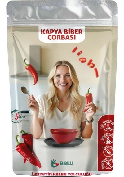 Belu Tuzsuz Kapya Biber Çorbası 60 Gr