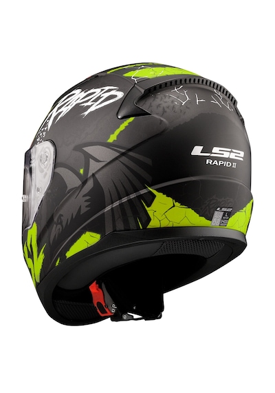 Ls2 FF353 Rapıd I Full Face Kapalı Kask Nardo Gri - Sarı