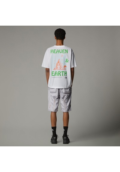 The North Face M Haven N Earth Ss Tee Graphic - Ap Erkek T-shirt-31539 Beyaz