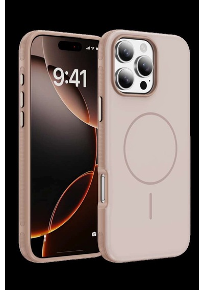 İphone 16 Pro Max Neksa Magsafe Kapak - Rose