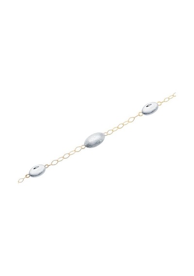 Gülaylar - Altın 14 Ayar Taşsız Klasik Bileklik N11.15069 Sarı Altın