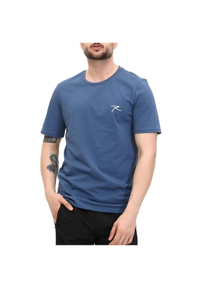 Raru Agnıtıo Erkek Pamuklu Petrol Günlük T-Shirt