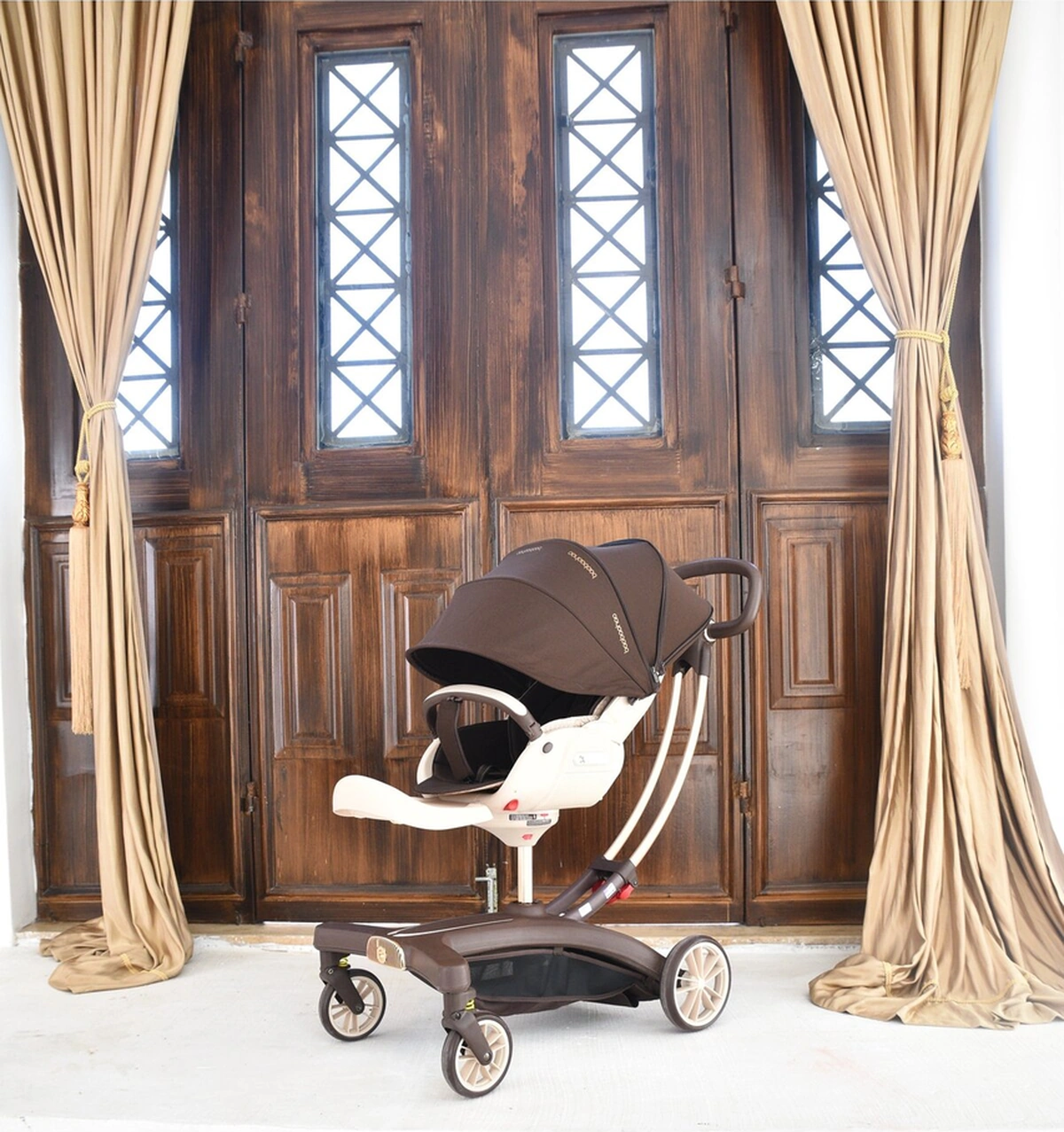 Premıum Bebek Arabası Ebr-750 Kahve