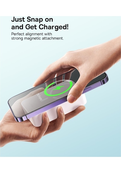 Baseus Enerfill Fm41 Mini 20.000 Mah 20w Manyetik Powerbank Beyaz Taşınabilir Enerji Çözümü