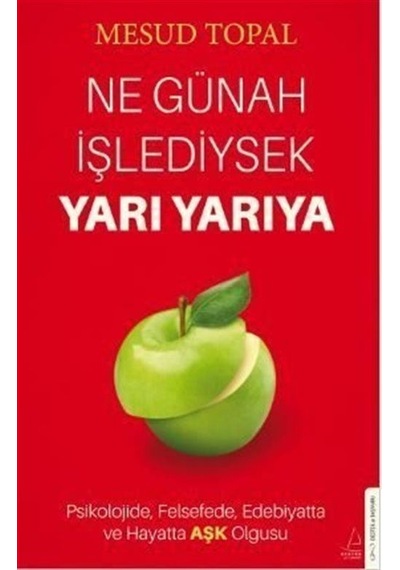 Ne Günah İşlediysek Yarı Yarıya - Psikolojide Felsefede Edebiyatta ve Hayatta Aşk Olgusu - Mesud Topal - Destek Yayınları