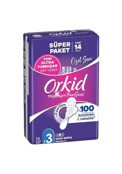 Platinum Hijyenik Ped Uzun Extra Boy 3 14 Adet Ped