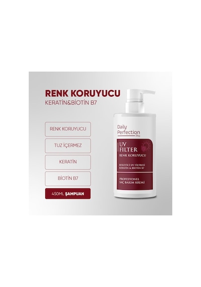 Dp Daily Perfection Pro Uv Filter Saç Kremi 350 ML