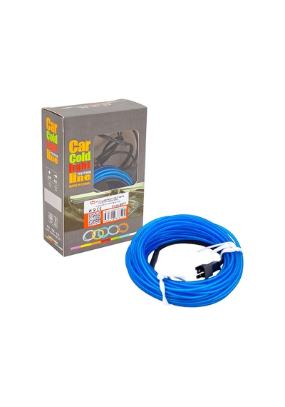 Powermaster 5 Metre 5 Volt Usb Adaptörlü Neon Mavi İp Aydınlatma Pm-6077