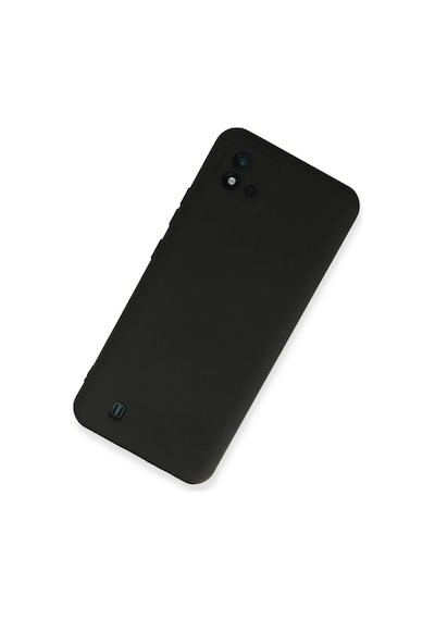 Realme C11 2021 Kılıf Nano İçi Kadife Silikon - Siyah İtdark37031