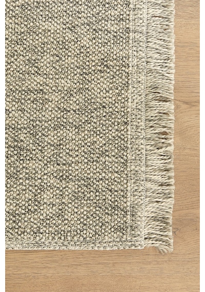Ocean Home Textile Yıkanabilir Saçaklı Buklet Gri Renk Halı Kilim 120 X 180 Cm