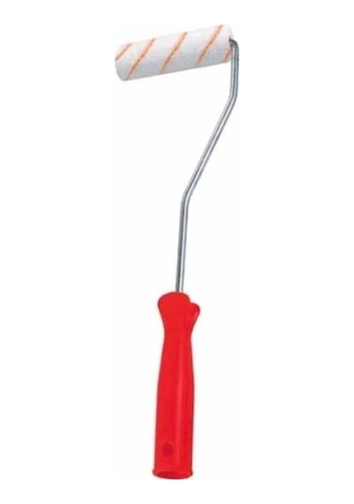 Saten Parmak Boya Rulosu 10cm Saplı