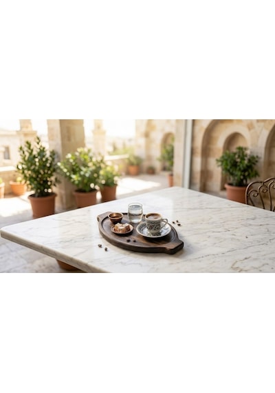 Fam Wood Art Doğal Ahşap Çok Amaçlı Sunumluk, Çerezlik, Kahvelik, Yağdanlık Altlığı Kahverengi