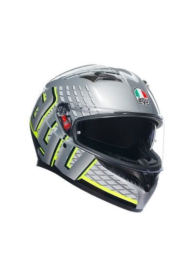 Agv K3 Fortify Blk Fluo Motosiklet Kaskı
