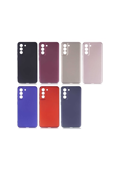 Samsung Galaxy Uyumlu S21 Fe Kılıf Soft Mat Premier Case