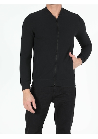 Colin's Regular Fit Siyah Erkek Hırka CL1049896_Q1.V1_BLK