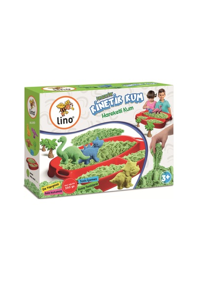 Kinetik Kum Seti Dinazorlar 350 Gr Kum Tepsi 6 Kalıp