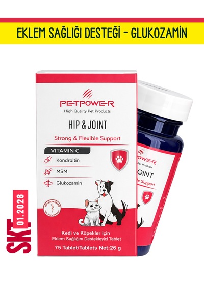 Petpower Kedi Köpek Kas Ve Kıkırdak Glukozamin, Kondroitin, Msm Tablet 75 Adet