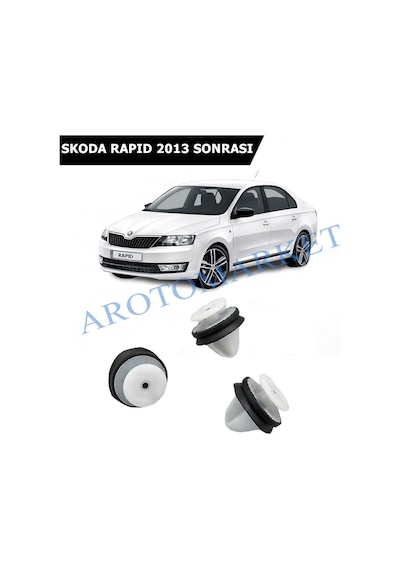 Skoda Rapid Kapi Döseme Klipsi 2013 Sonrasi 5J0867276 430255197