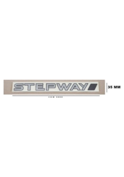 Stepway Şablonsuz R L Bagaj Yazısı 3a 3d 3abs