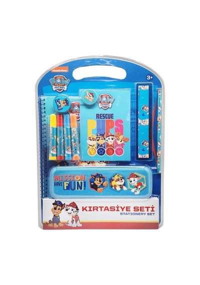 Paw Patrol Mission Have Fun 11 Parça Kırtasiye Seti -paw-krs007