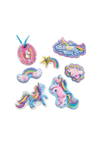 Ses Creative Kalıba Dök Ve Boya - Unicorn -  Simli